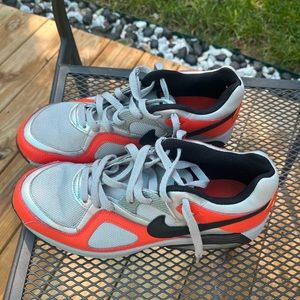 Nike Air Max Go Strong 418115-008 Orange Gray Shoes Size 8